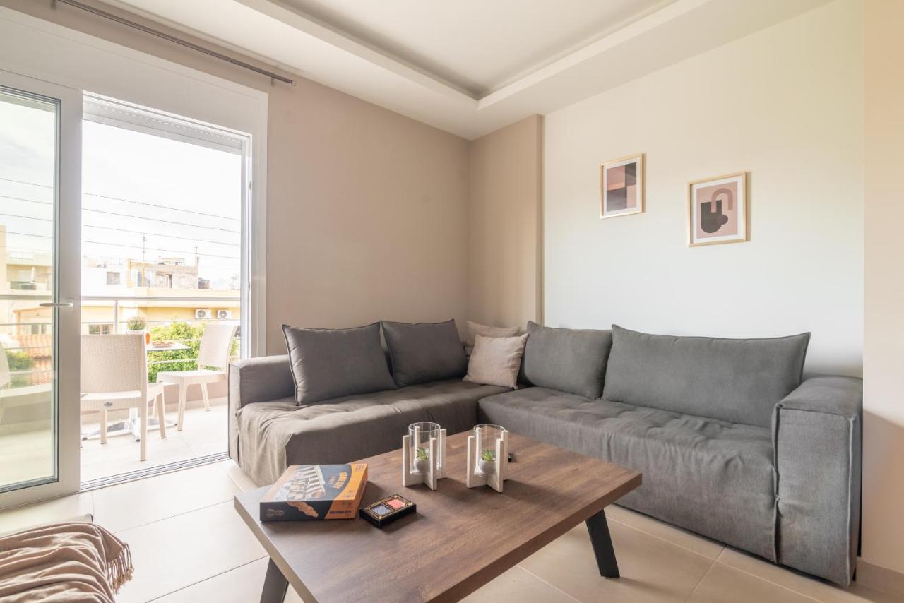 Christina'S Cozy Apartment Near The Airport Iraklion Buitenkant foto